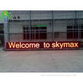10mm outdoor scrolling single color RED Text LED Message Display